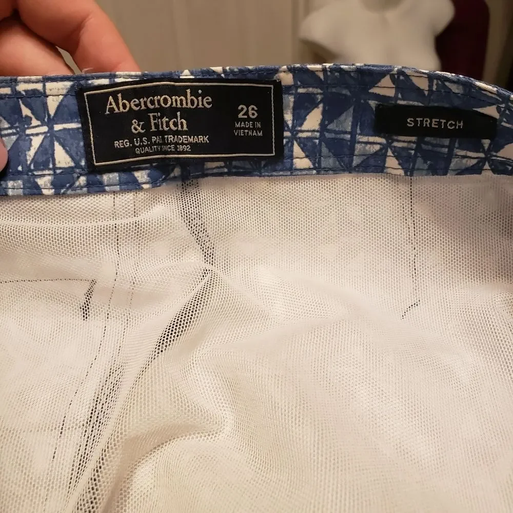 Mens size 26 Abercrombie swim‎ trunks